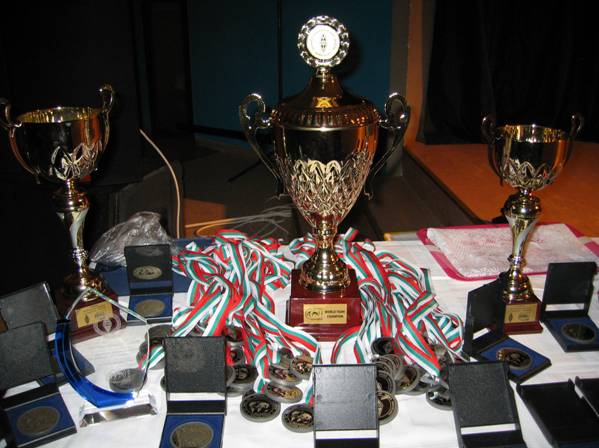 The awarding ceremony may start